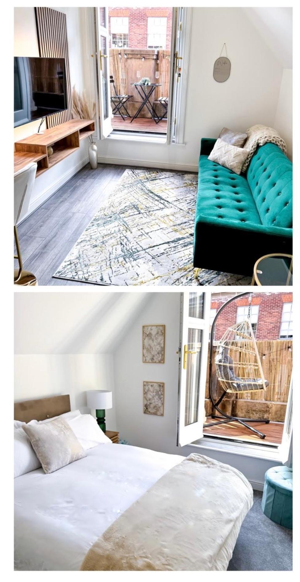 The Luxe Haven - Apartment Nottingham City Centre Bagian luar foto